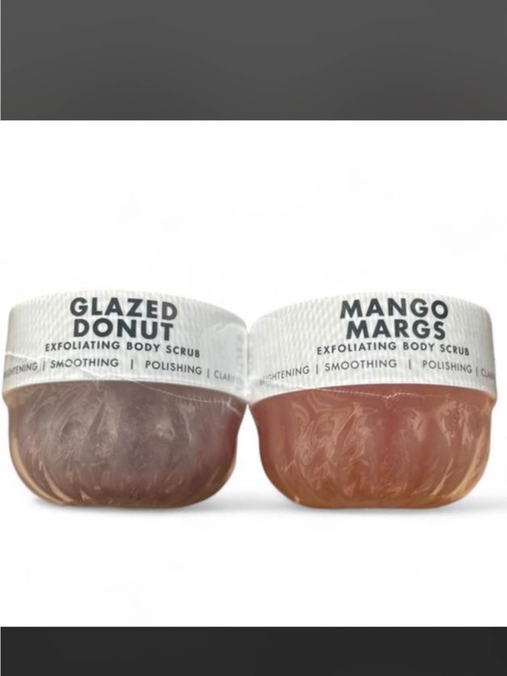 New TRULY Glazed Donut & Mango Margs Exfoliating Body Scrub Duo